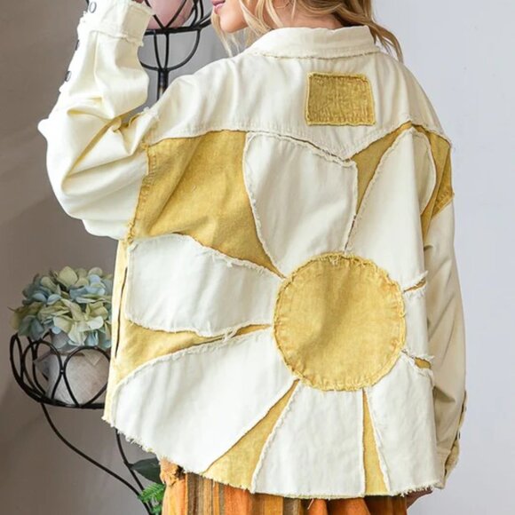 Oli & Hali Desert Halo Patchwork Jacket Size XL - Picture 2 of 4
